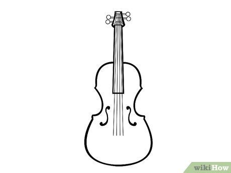 How to Draw a Violin: 15 Steps (with Pictures) - wikiHow