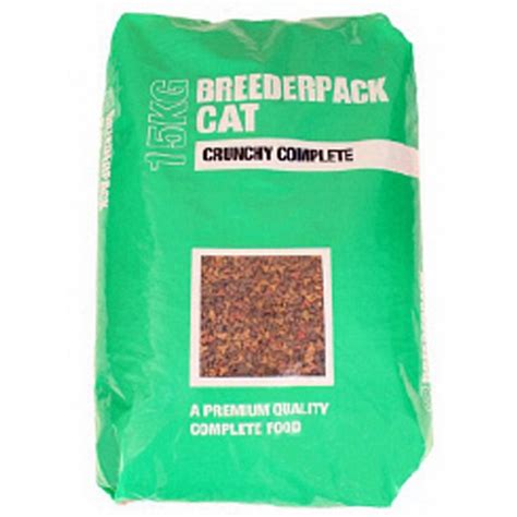 Breederpack Crunchy Complete Cat Food 15kg