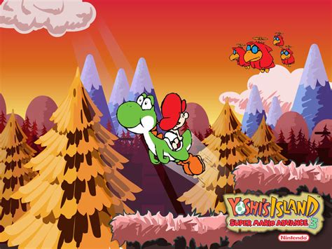 Super Mario Advance 3: Yoshi's island fond d’écran - Mario photo (38034502) - fanpop