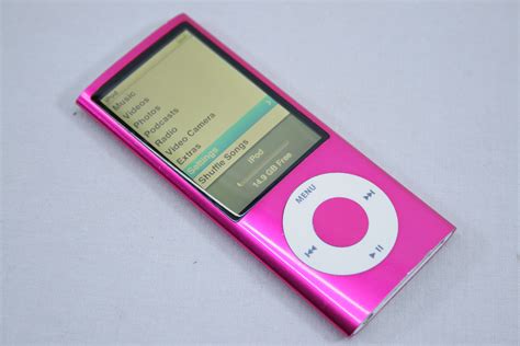 Apple iPod nano 5th Generation Pink (16GB) | eBay