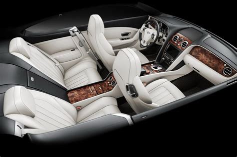 2011 Bentley Continental GT white interior