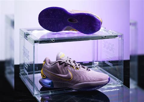 Nike LeBron 21 Violet Dust Releases October 14 - Sneaker News