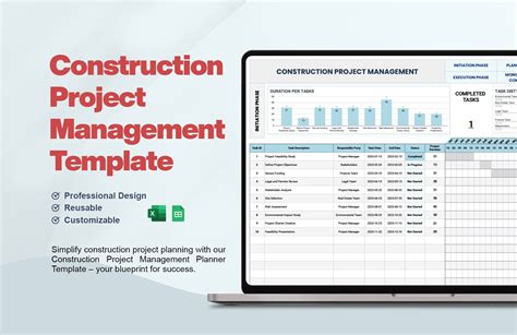 Construction Project Template in Apple Keynote, PPT - Download | Template.net