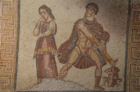 Hercules Furens Mosaic (Illustration) - World History Encyclopedia