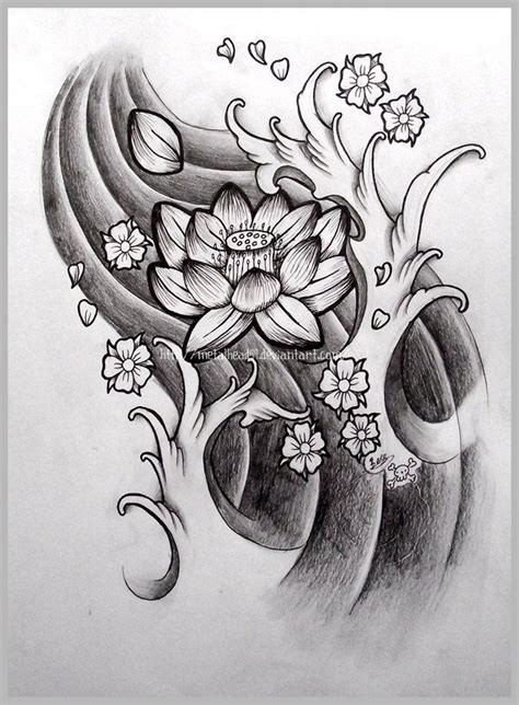 Japanese Lotus by Metalhead99 on deviantART | Japanese flower tattoo, Japanese tattoo designs ...