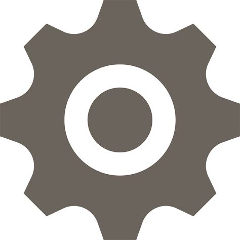 Gear Icon, Transparent Gear.PNG Images & Vector - Free Icons and PNG ...