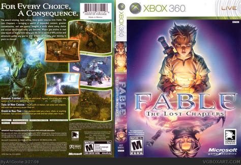 Fable Xbox 360 Box Art Cover by A1Coolie