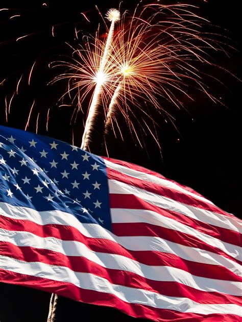 Fireworks and American Flag | Celebration | Pinterest