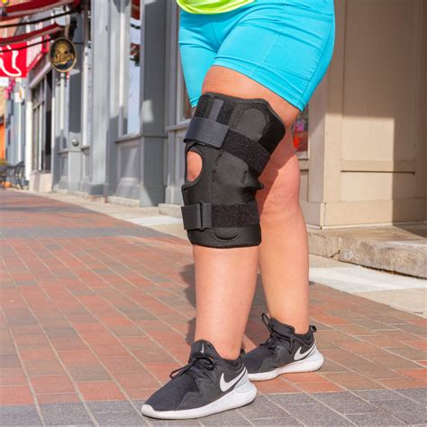 Hinged Obesity Knee Brace for Plus Size Leg Pain | BraceAbility