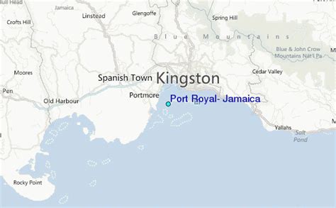 Port Royal, Jamaica Tide Station Location Guide