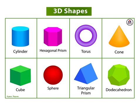 3D Shapes Free Printable Activities