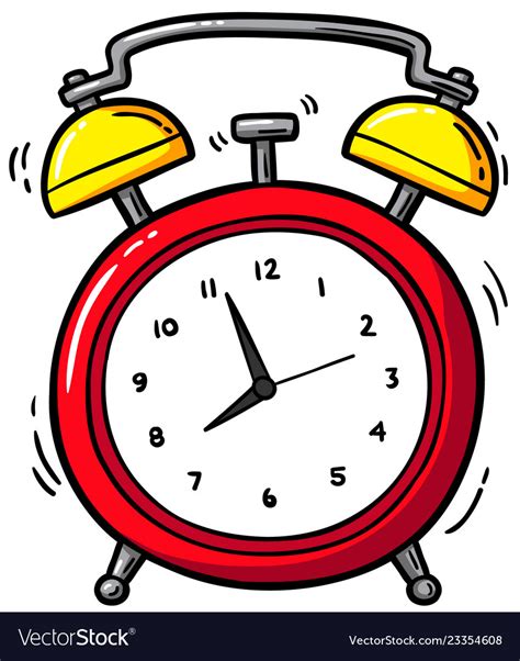 Alarm Clock Cartoon Image : Alarm Clock Cartoon Vector And Illustration Hand Drawn Style ...