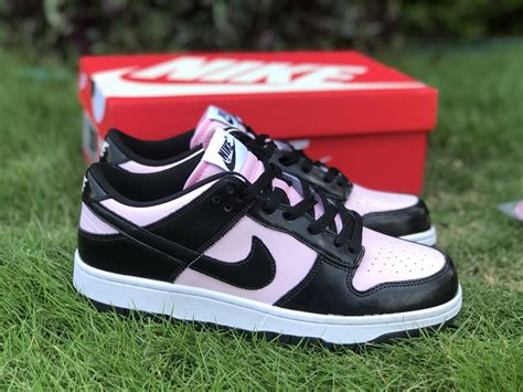 Nike Dunk Low Pink Black Patent DJ9955-600 For Sale – Jordans To U