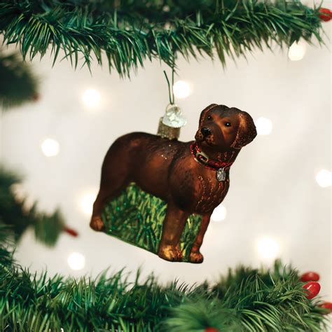 Standing Chocolate Lab Ornament | Old World Christmas™