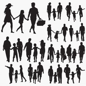 Family Grandparents Silhouette PNG And Vector Images Free Download ...