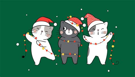 70+ Cool Christmas Cat Puns Captions For All Cat Lovers