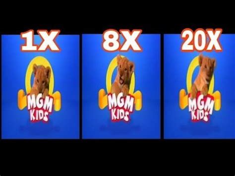 MGM Kids 2003 Logo (VHS Version) But It Keeps Getting Faster in 2022 | Kids, Mgm, ? logo