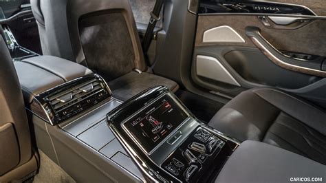 Audi A8 (US-Spec) | 2019MY | Interior, Rear Seats