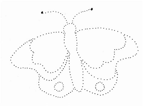 Butterfly Dot Drawing | Art Starts