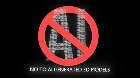 No to AI Generated 3D Models (READ DESCRIPTION) - Download Free 3D model by Calfan [70bcf9e ...