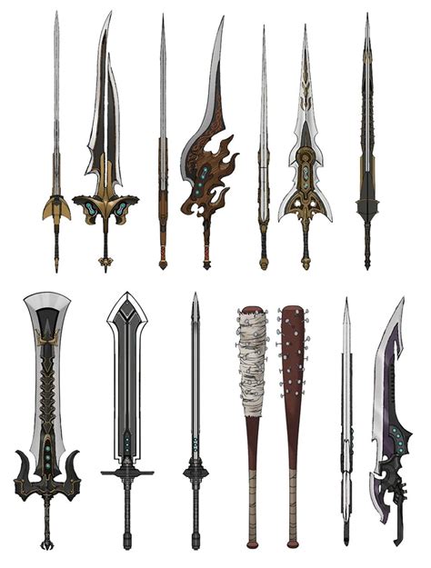 Cloud's Weapons Concept Art from Final Fantasy VII Remake #art #artwork ...