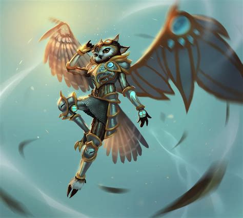 (9) [ART] [OC] Owlfolk Artificer Commission : DnD | Fantasy character ...