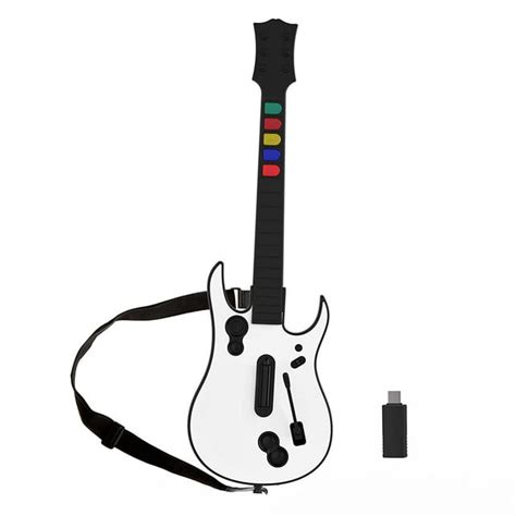 Guitar Hero World Tour Wireless PC/PS3 Controller with Dongle for Clone ...