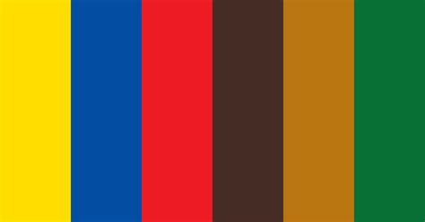 Ecuador Flag Colors » Country Flags » SchemeColor.com