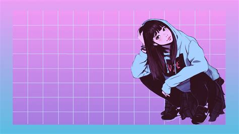 Anime Girl Aesthetic Desktop Wallpapers - Wallpaper Cave