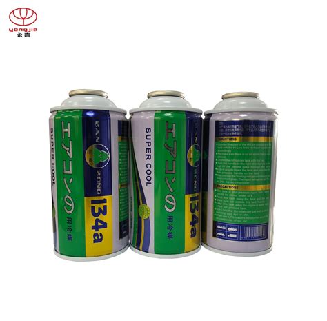 Factory Produces Aerosol Cans for R134A Refrigerants - China Tin Can ...