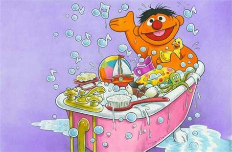 Ernie With Rubber Duckie | Ducky, Rubber ducky, Muppets