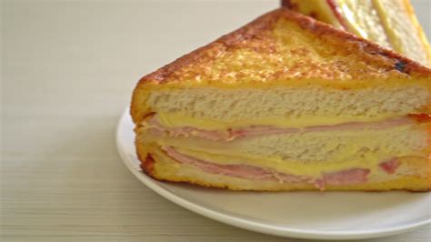 homemade ham cheese sandwich 3600699 Stock Video at Vecteezy