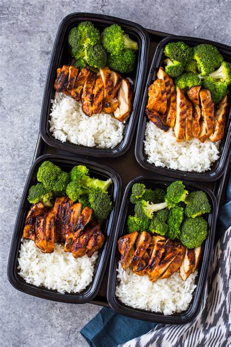 chicken brown rice broccoli meal prep