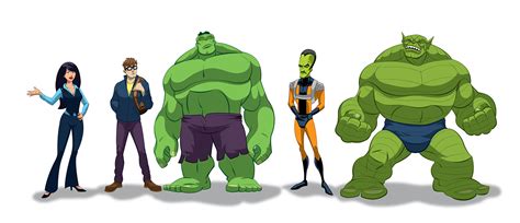 Hulk animated series :: Behance