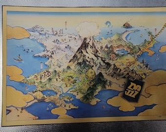 Hisui Region Map | Etsy