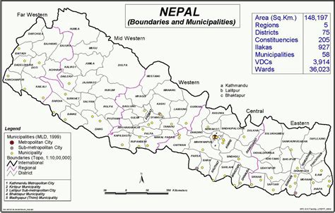 District Map Nepal | My blog