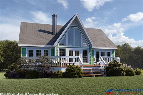 Lakefront House Lake House Floor Plans - Pamela Point Modern Lake Home Plan 032D-0548 | House ...