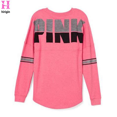 Fashion Brand New 2019 Women T Shirts Casual Print Pink Letter Tops TShirt Loose Fashion Cotton ...