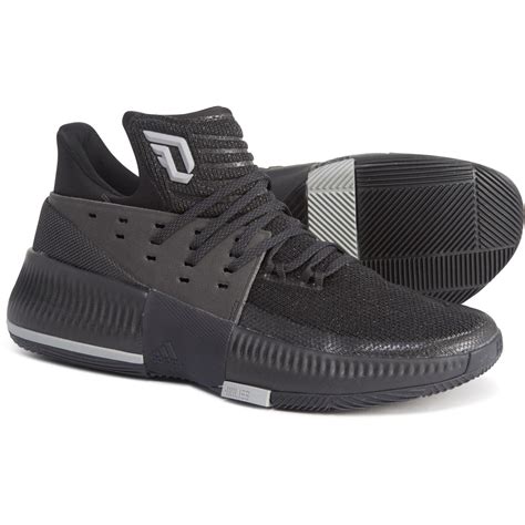 adidas Damian Lillard 3 Basketball Shoes in Black for Men - Lyst