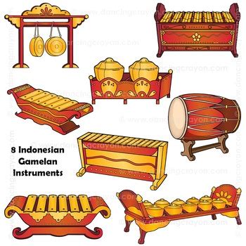 Musical Instruments: Indonesian Gamelan Instruments by Dancing Crayon ...