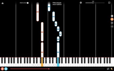 Are You Sleeping, Brother John - Piano Tutorial with Letter Notes - La Touche Musicale