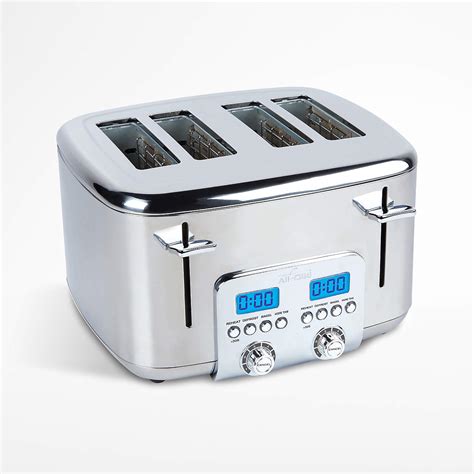 All-Clad 4-Slice Stainless Steel Toaster + Reviews | Crate & Barrel Canada