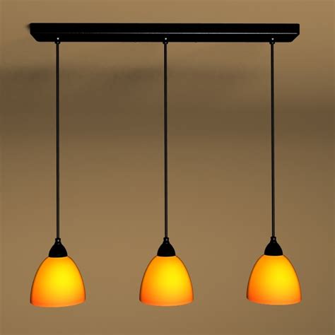 3-light black pendant ceiling light 3d model