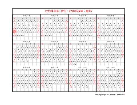 Chinese Lunar Calendar 2023 Pdf – Get Calendar 2023 Update