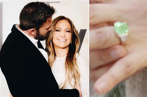 All about Jennifer Lopez’s green engagement ring from Ben Affleck