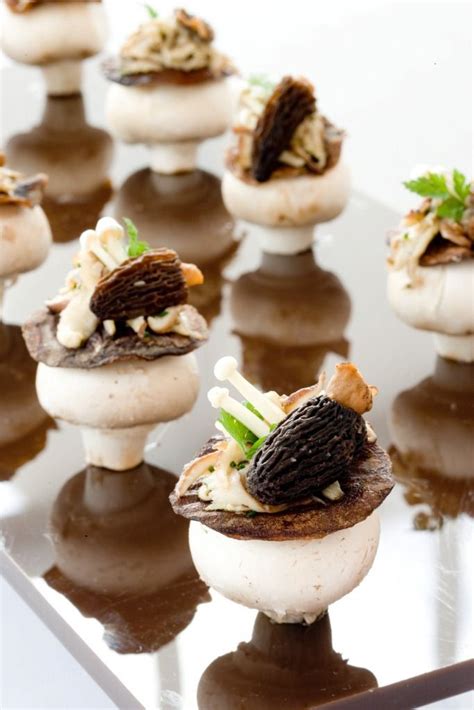 Wild Mushroom Canape, | Food, Finger food appetizers, Party food appetizers