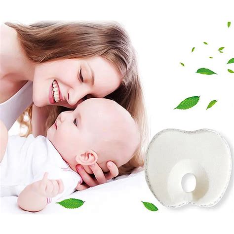 23cm Soft Newborn Head Shaping Support Pillow Infant Baby Stereotypes ...