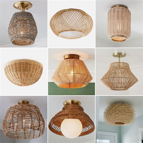 Add Drama to Your Home with Woven and Rattan Lighting