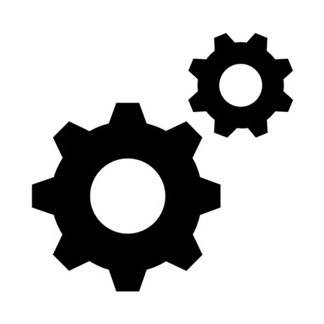 Gear Icon, Transparent Gear.PNG Images & Vector - FreeIconsPNG