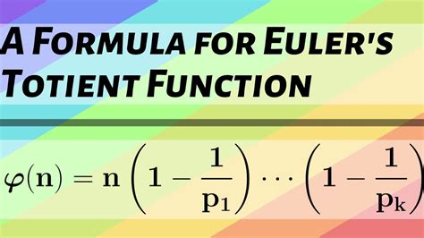 9 Facts You Must Know About Euler's Totient Theorem - Facts.net